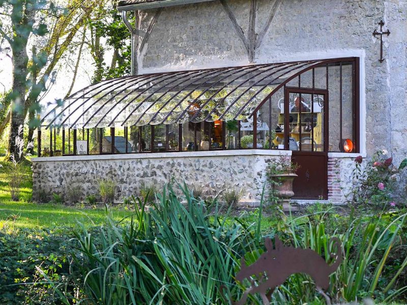 Chambord — seră adosată din aluminiu și sticlă securizată, LAMS