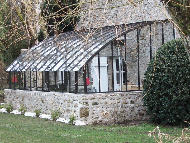 Chambord — seră adosată din aluminiu și sticlă securizată, LAMS