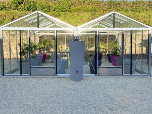 Supra MULTI modular — oranjerie din aluminiu și sticlă securizată, LAMS