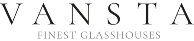 glass gardens vansta Sigla Vansta Finest Glasshouses, producătorul suedez al colecției Rose